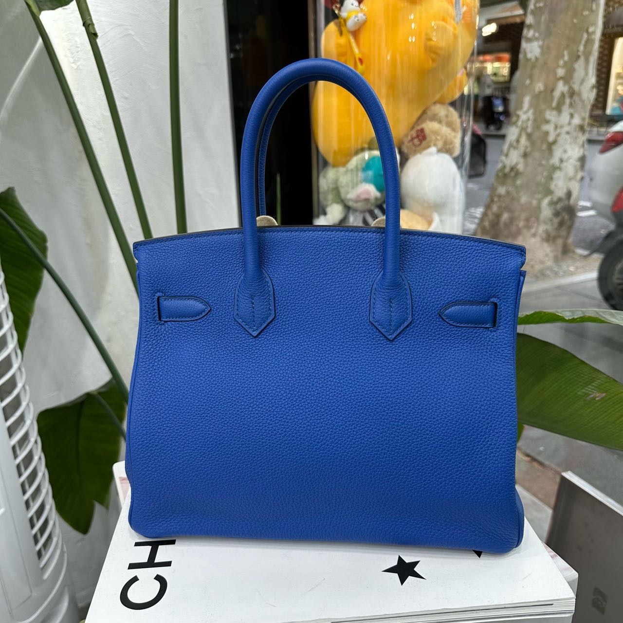 Hermes 法国蓝birkin30/BK30 银扣 Togo皮 Z刻 全套无票 缩略图
