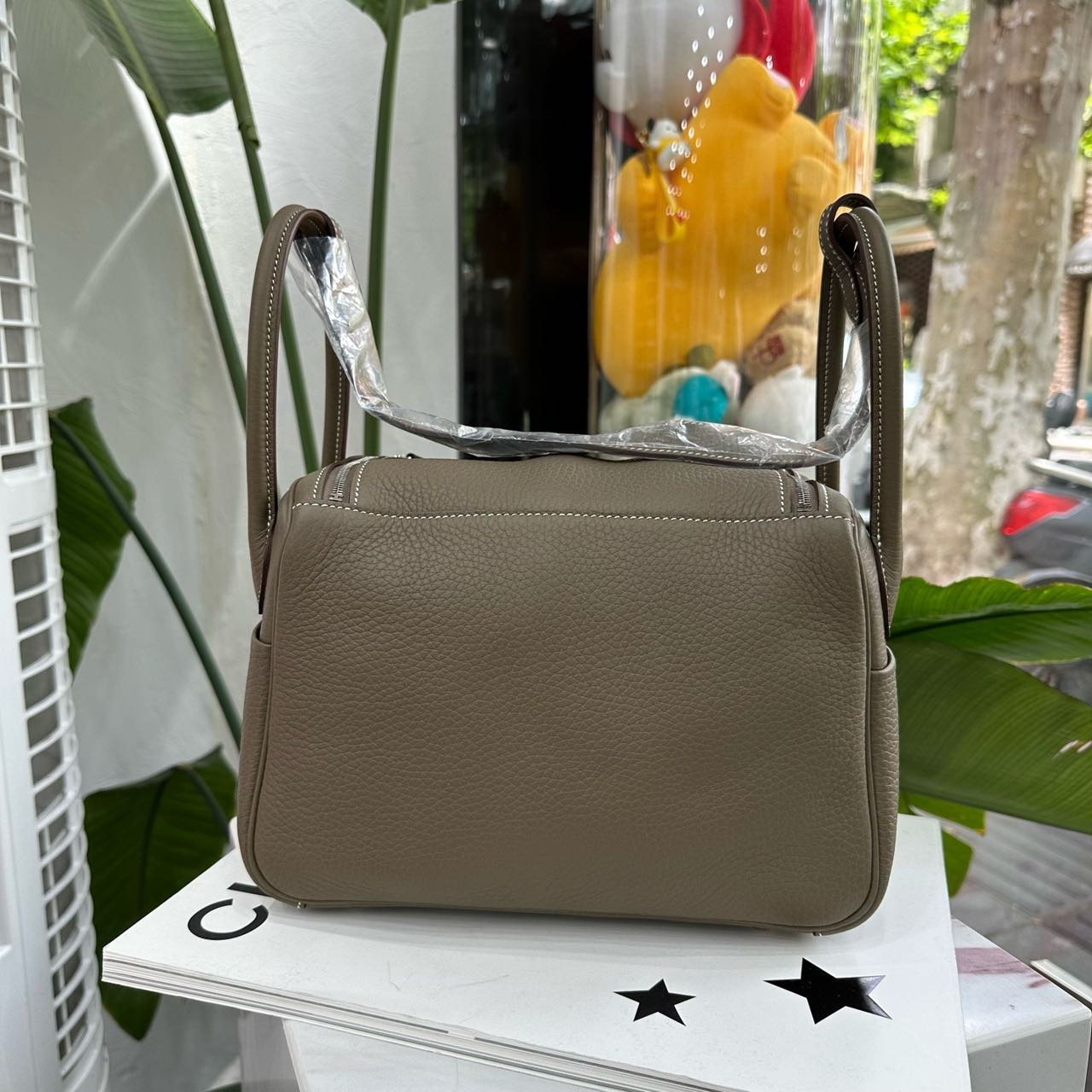 Hermes 大象灰Lindy26 银扣 TC皮 G刻 全套 缩略图