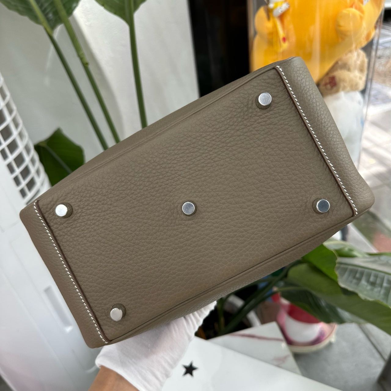 Hermes 大象灰Lindy26 银扣 TC皮 G刻 全套 缩略图