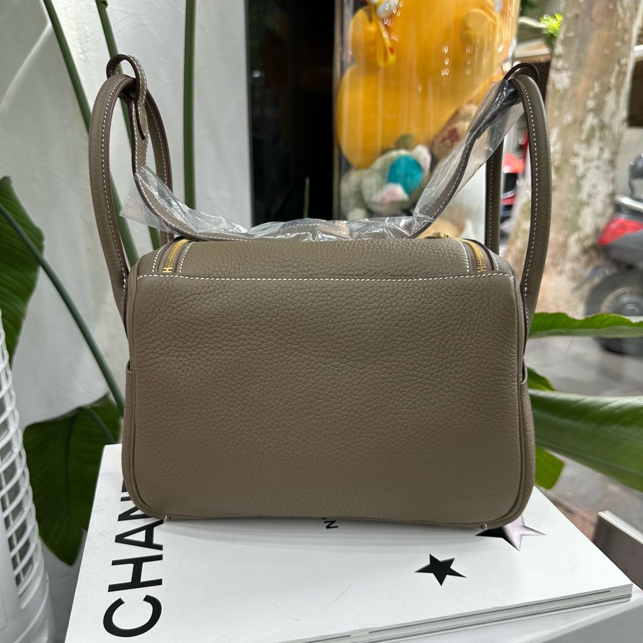 Hermes 大象灰Lindy26 金扣 TC皮 G刻 全套 缩略图