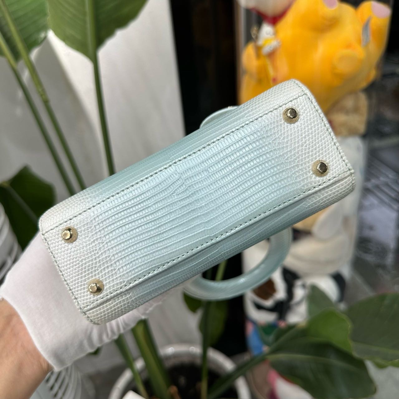 Dior 渐变蜥蜴皮三格戴妃 24年 全套带票证 缩略图