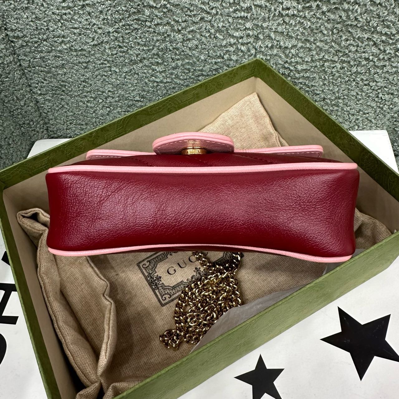 Gucci 珐琅扣mini马蒙 带盒子尘袋 缩略图