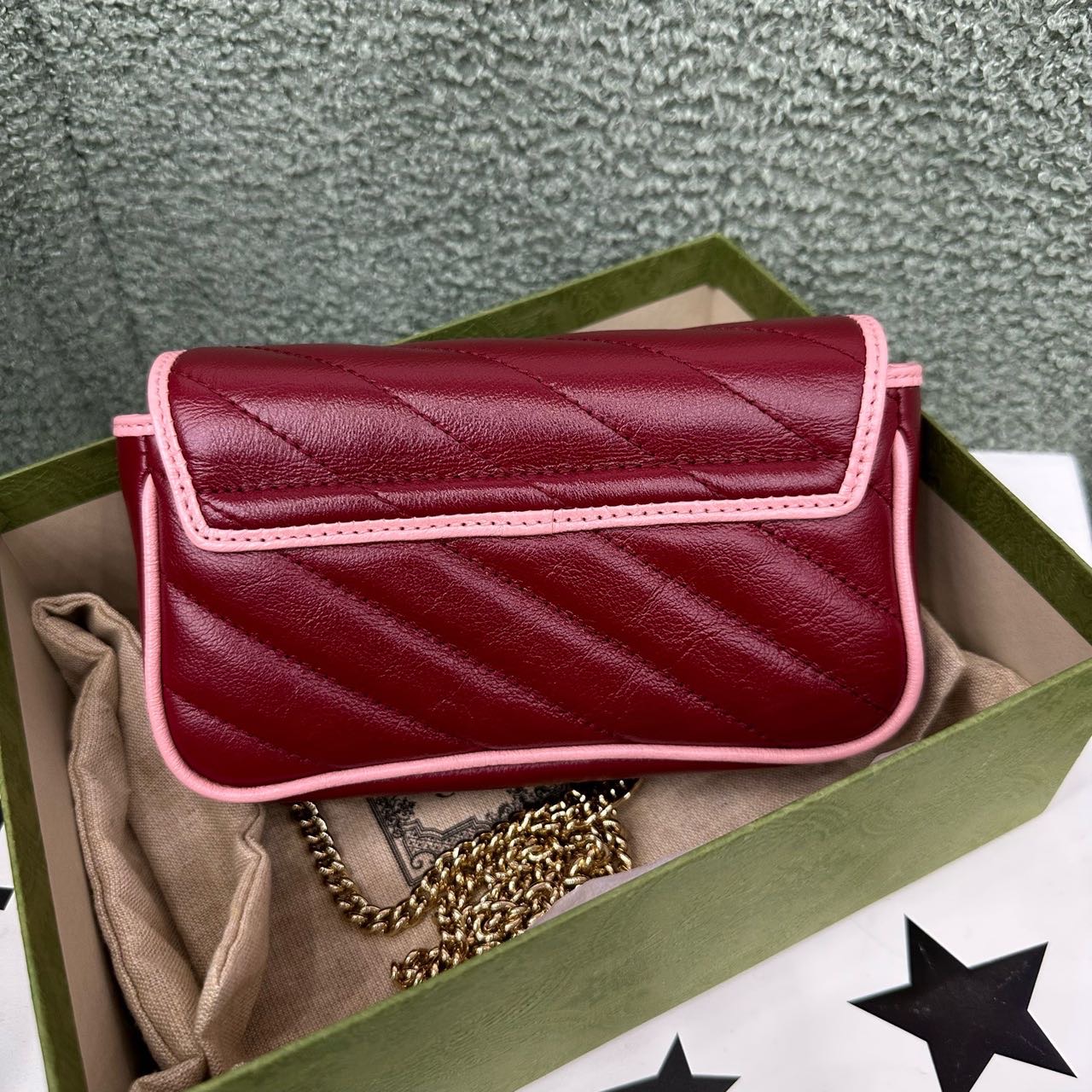 Gucci 珐琅扣mini马蒙 带盒子尘袋 缩略图