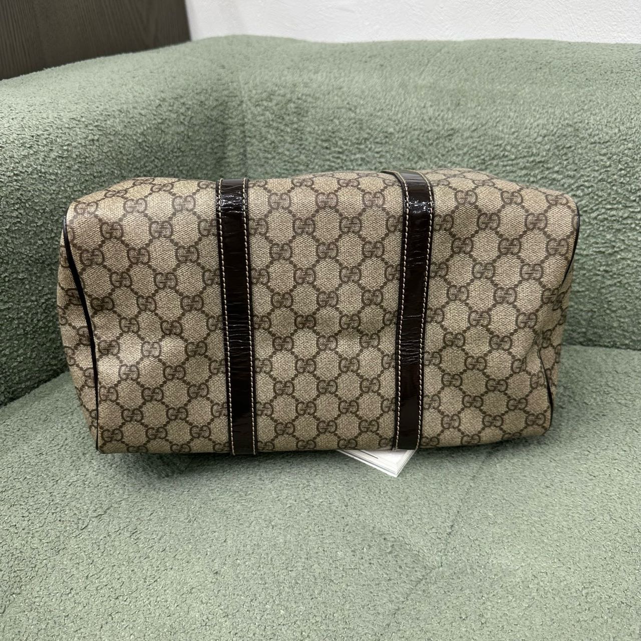 Gucci 老花波士顿枕头包 缩略图