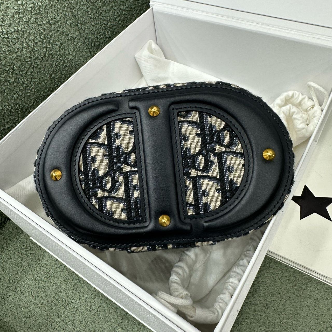 Dior 帆布老花盒子包 23年 带尘袋盒子 缩略图