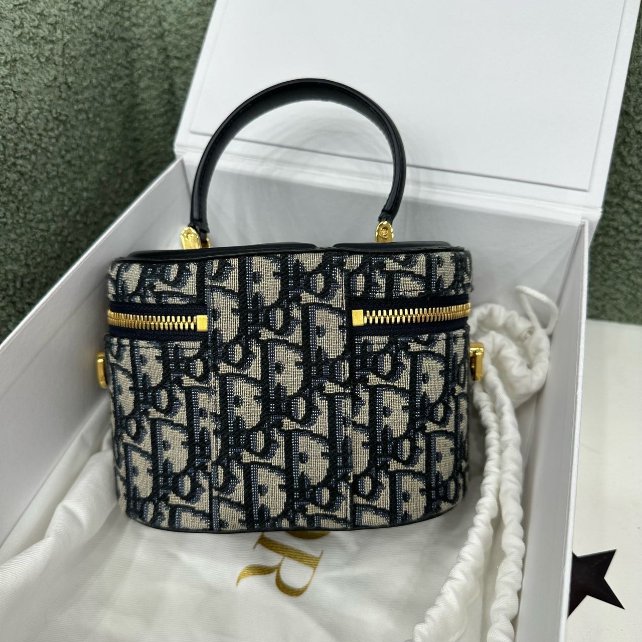 Dior 帆布老花盒子包 23年 带尘袋盒子 缩略图