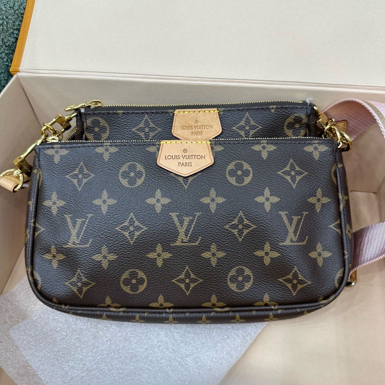 LV 老花五合一斜挎包 芯片款 带盒子 缩略图