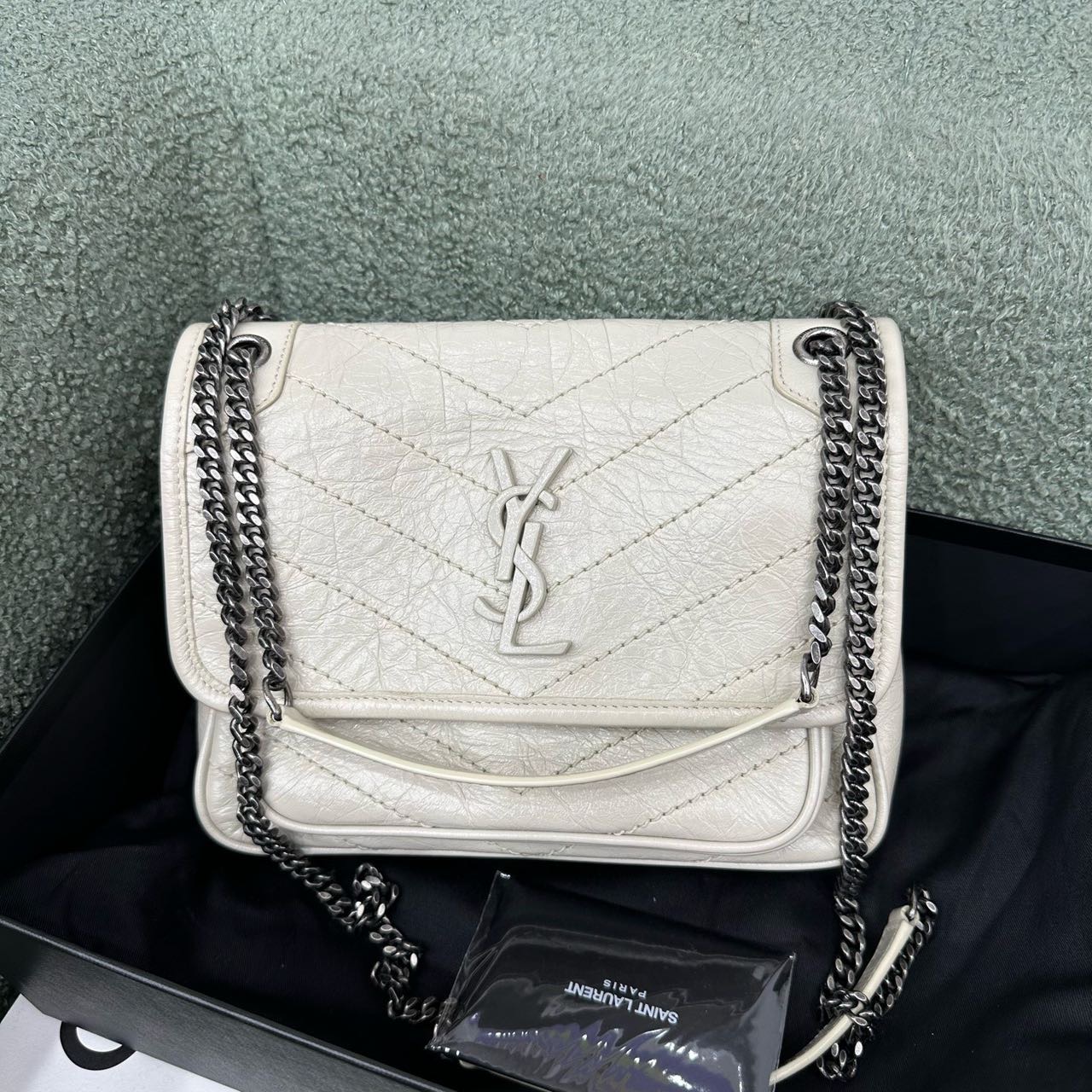 YSL/圣罗兰 niki斜挎包 小号 带盒子尘袋 缩略图