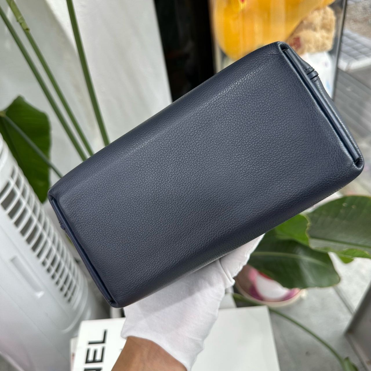 Hermes 星空蓝拼海军蓝mini2424 银扣 evercolor皮 Z刻 全套无票 缩略图