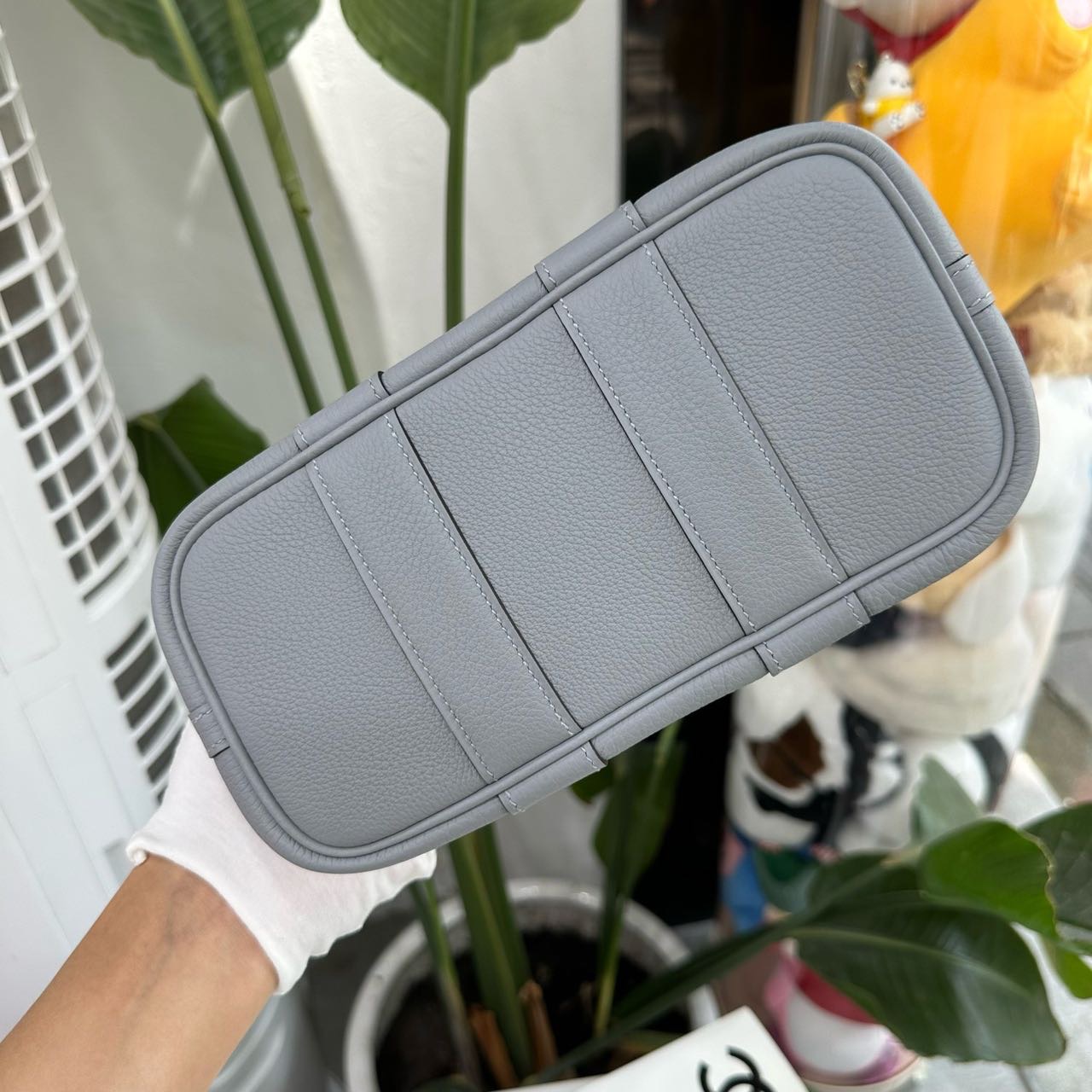 Hermes 木偶灰mini garden party/花园 G刻 全套无盒 缩略图