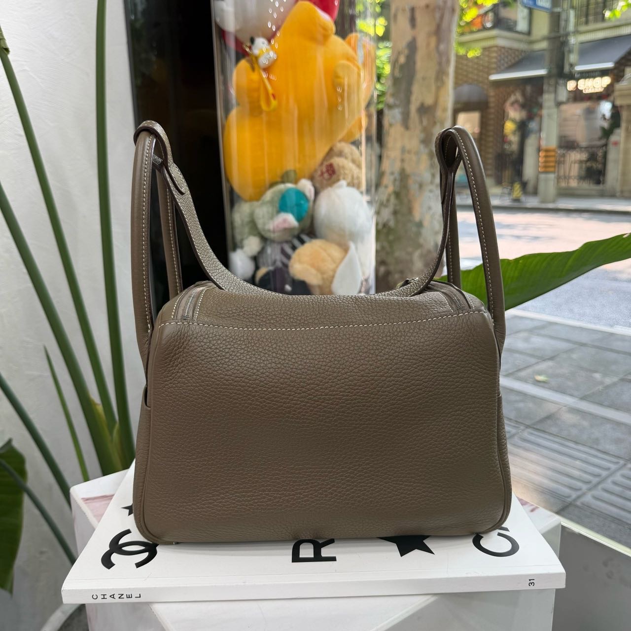 Hermes 大象灰银扣Tc皮Lindy26 Z刻 成色新 有尘袋 缩略图