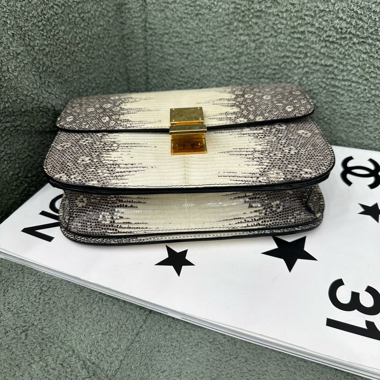 Celine 喜马拉雅蜥蜴皮豆腐包 16年 带尘袋 缩略图