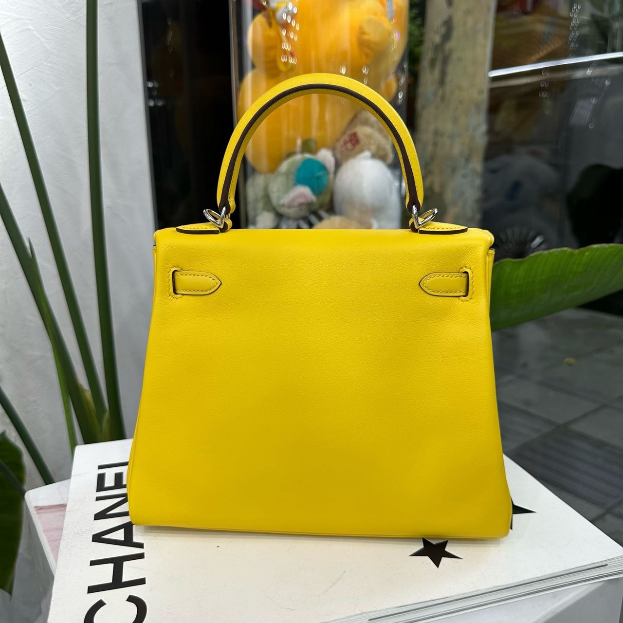 Hermes 那不勒斯黄Kelly25 银扣 swift皮 U刻 缩略图