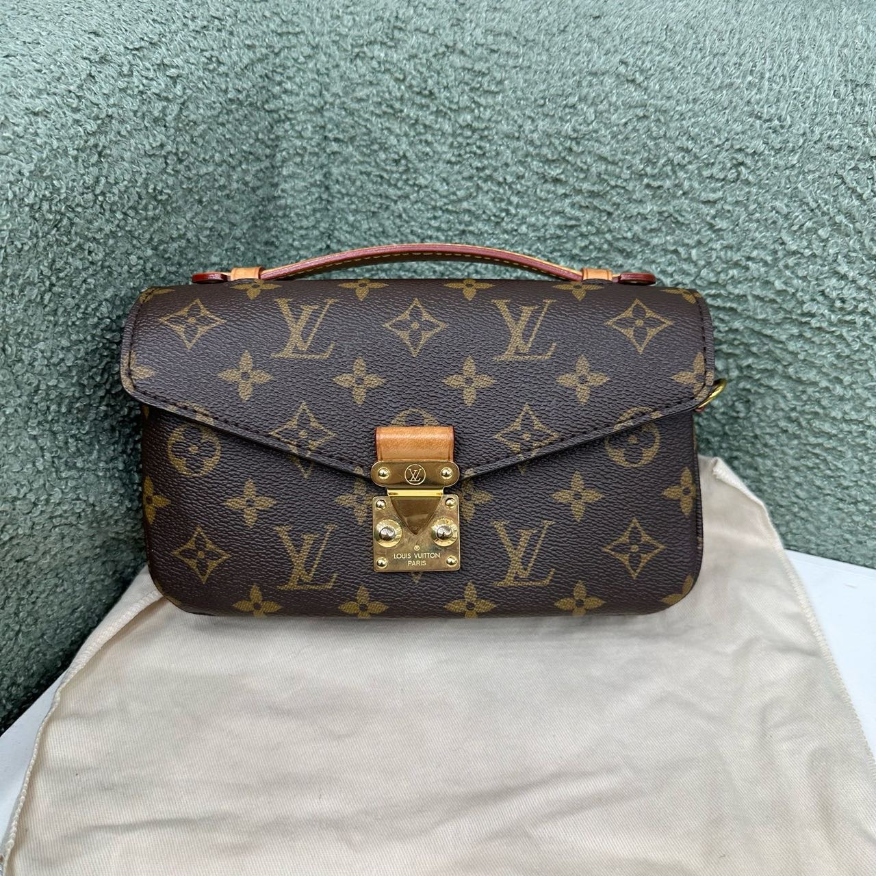 LV 老花邮差包 芯片款 带尘袋