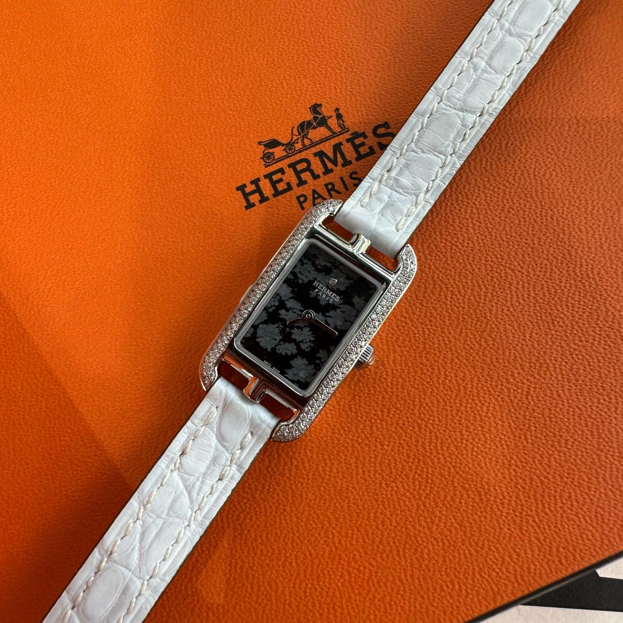 Hermes 鳄鱼腕表 全套 缩略图