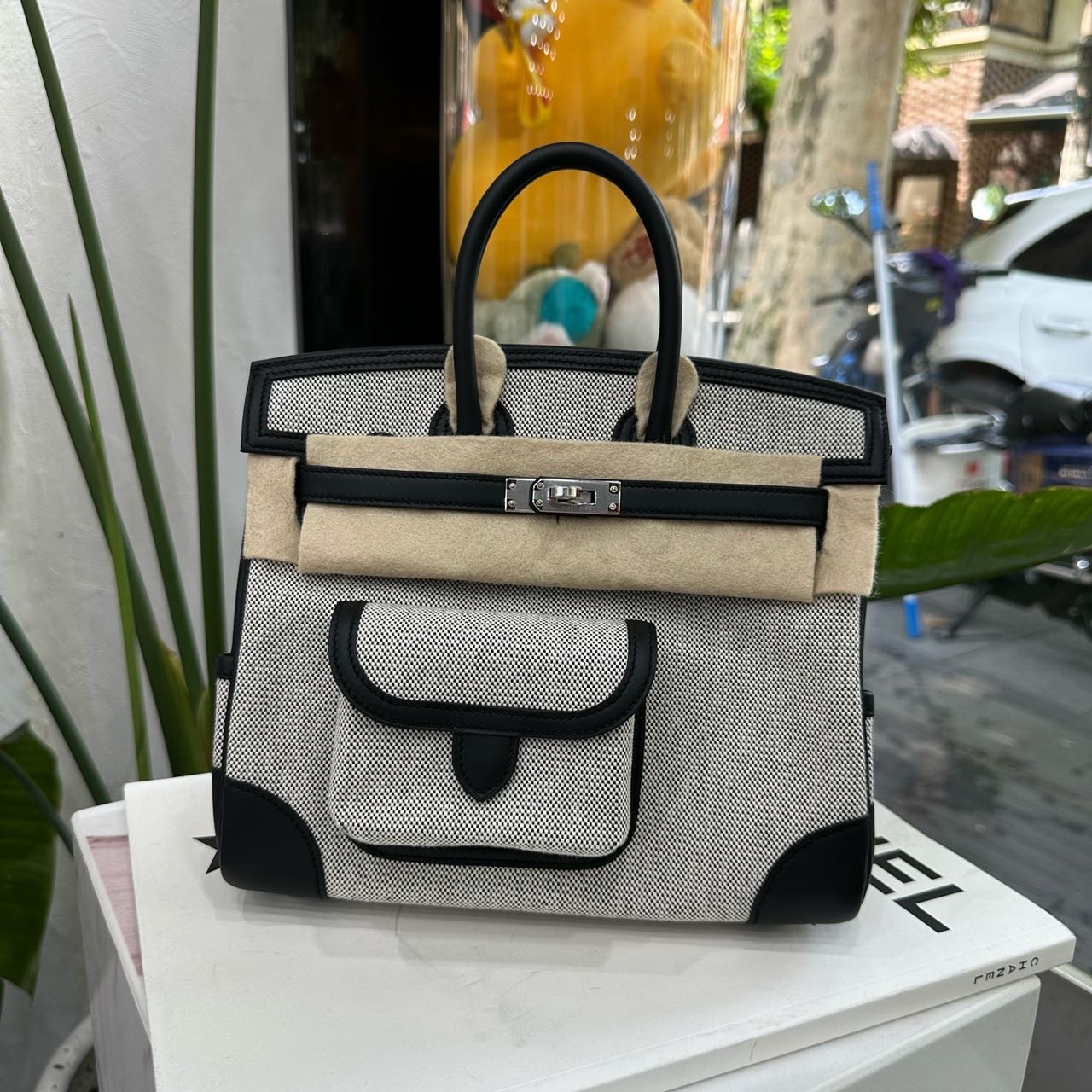 Hermes 熊猫BK25/birkin25 cargo G刻 全套