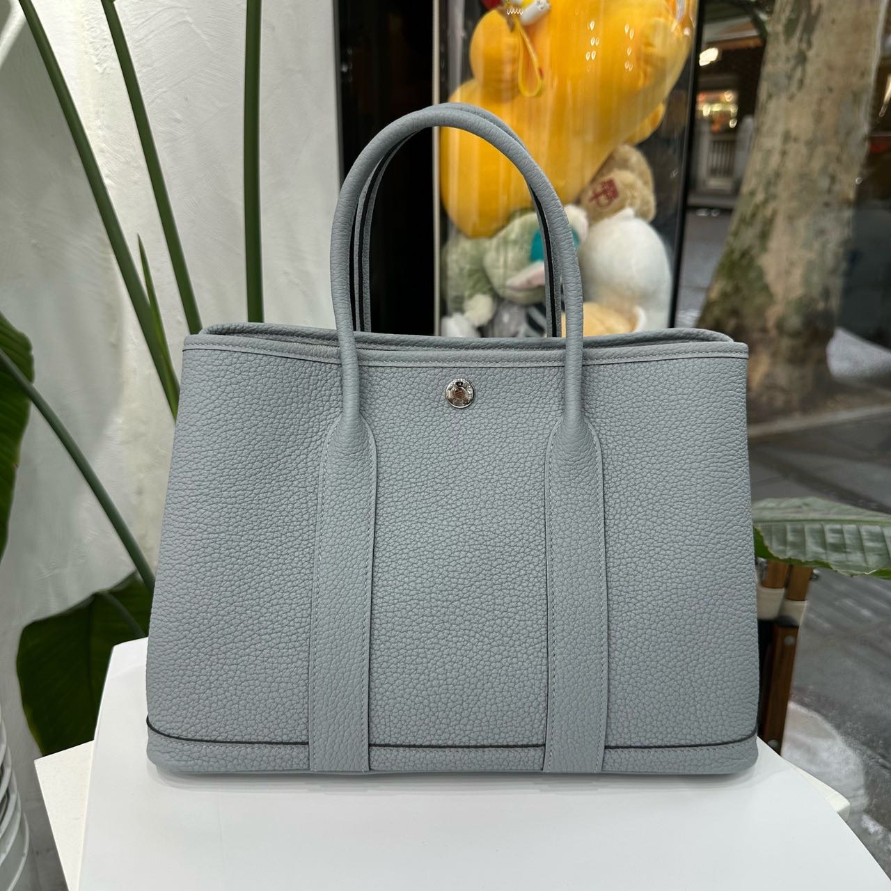Hermes P0木偶灰garden party/花园 K刻 全套