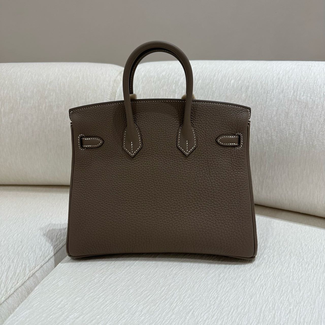 Hermes 大象灰BK25/birkin25 银扣 togo皮 K刻 全套 缩略图