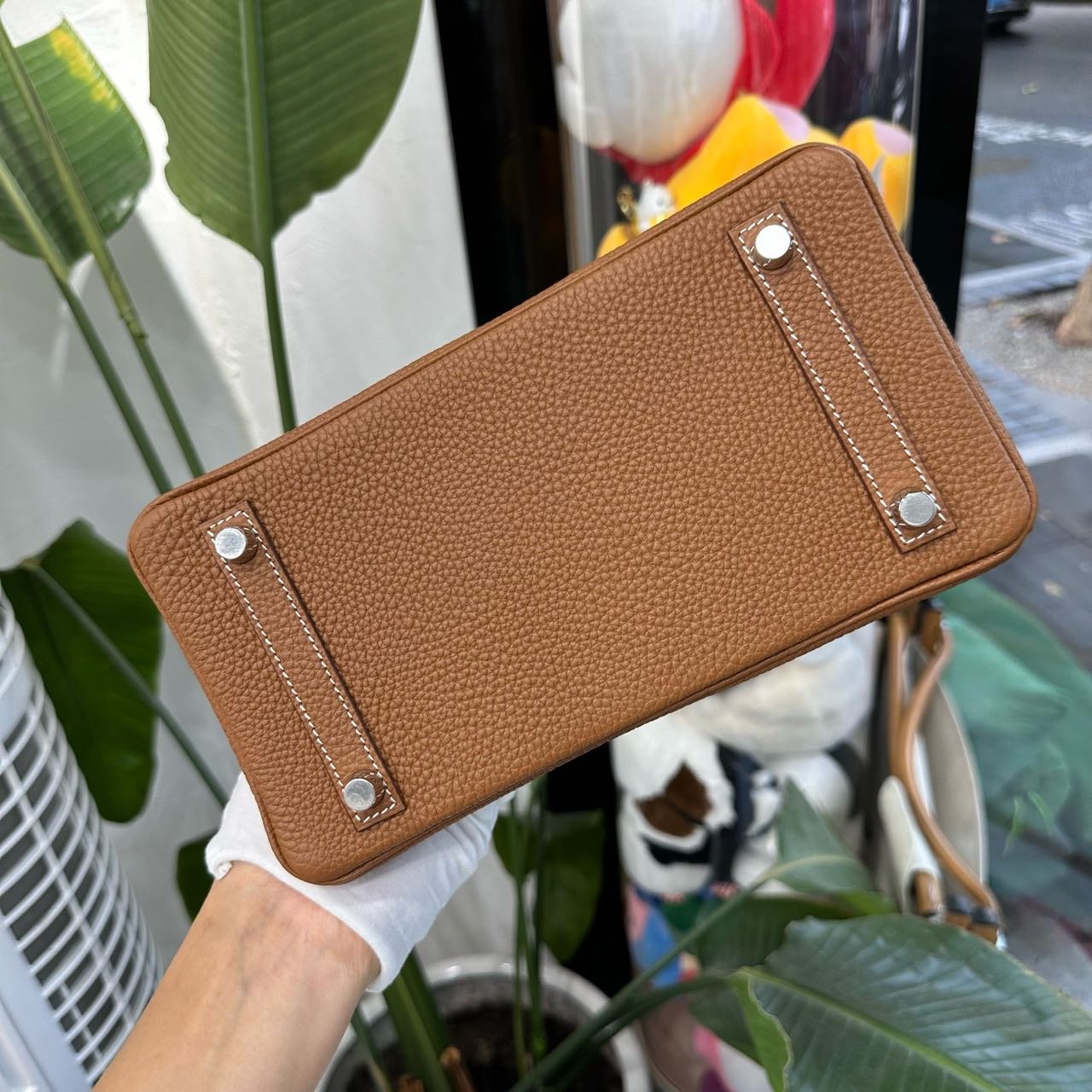 Hermes 金棕birkin25/BK25 银扣 togo皮 K刻 全套 缩略图