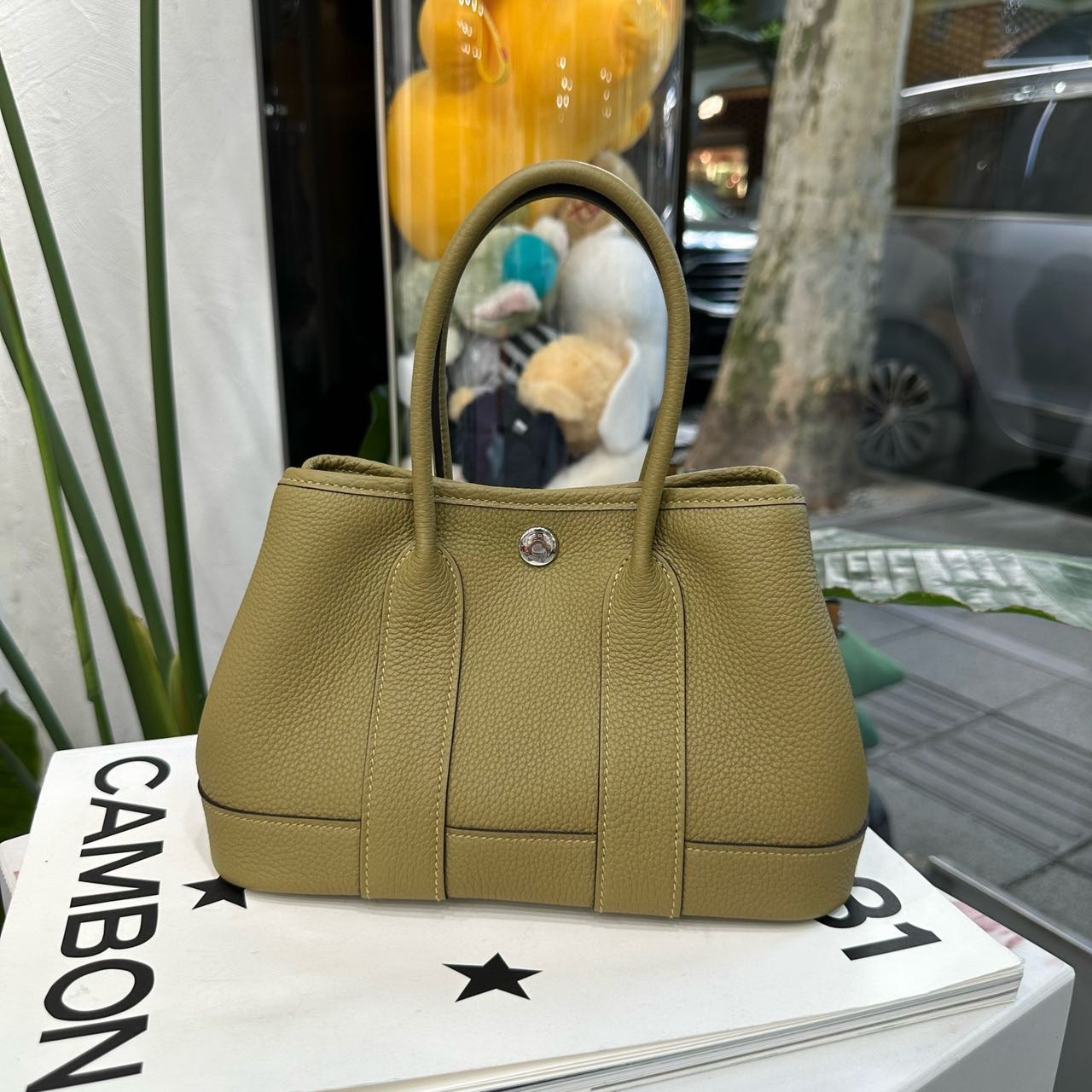Hermes 沙丘色mini garden party/花园 G刻 全套 缩略图