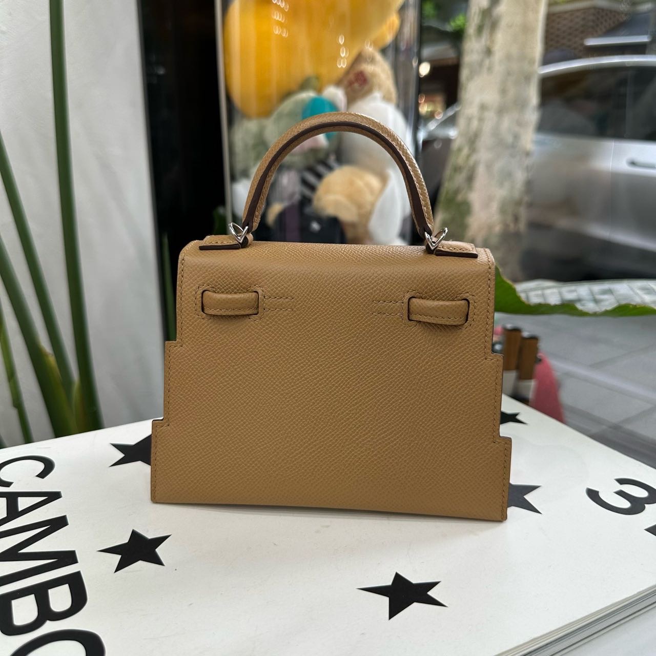 Hermes 饼干色Kelly doll马赛克娃娃 Epsom皮 W刻 全套 缩略图